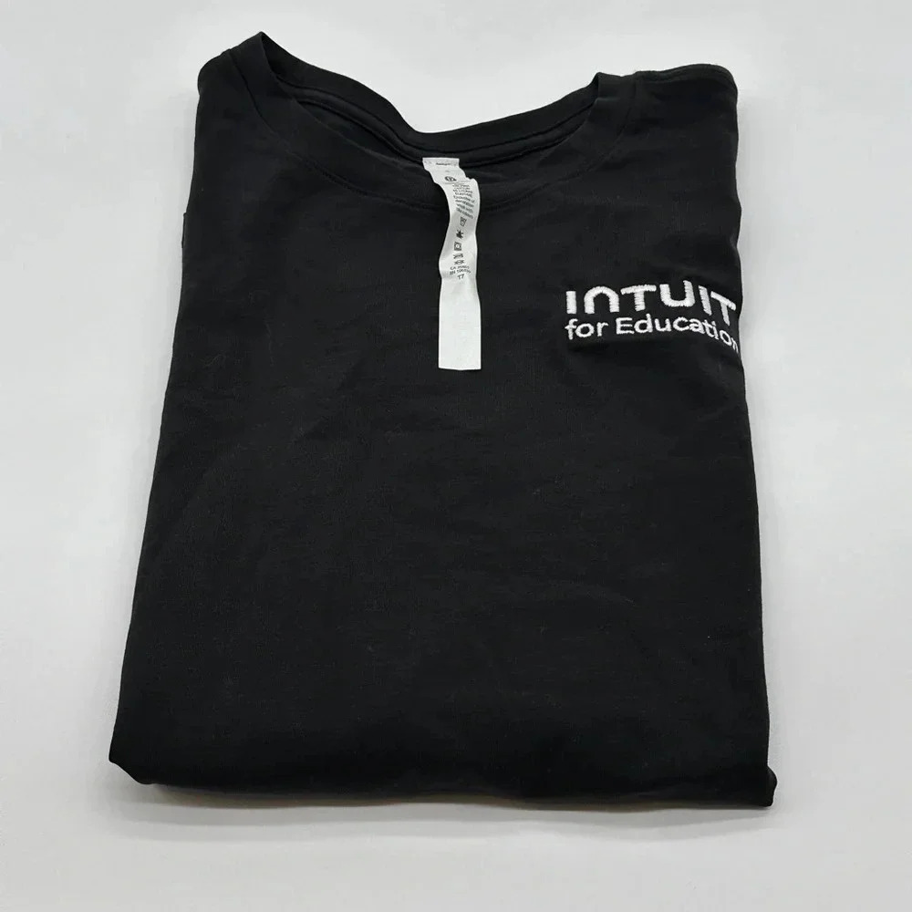 lululemon Love Curved-Hem Crewneck T-Shirt Black Size 4 (NWT) - Picture 8 of 8
